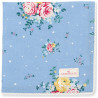 GREENGATE GUARDANAPO with lace Laura Dusty Blue 40CM